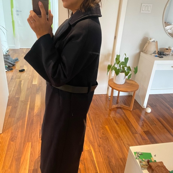 NWT BA&SH HAYA long belted coat - Picture 9 of 11